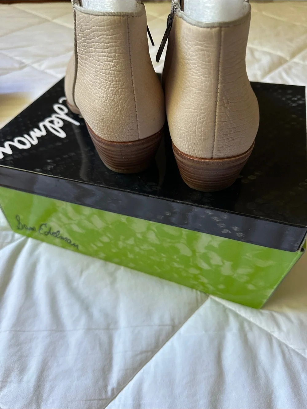 Sam Edelman Petty Leather Ankle Booties